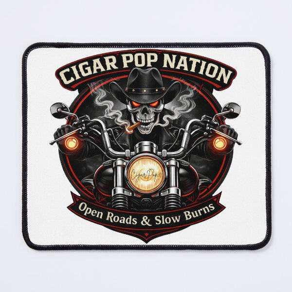 Item preview, CigarPop Nation MC Chrome designed and sold by CigarPop Shop.