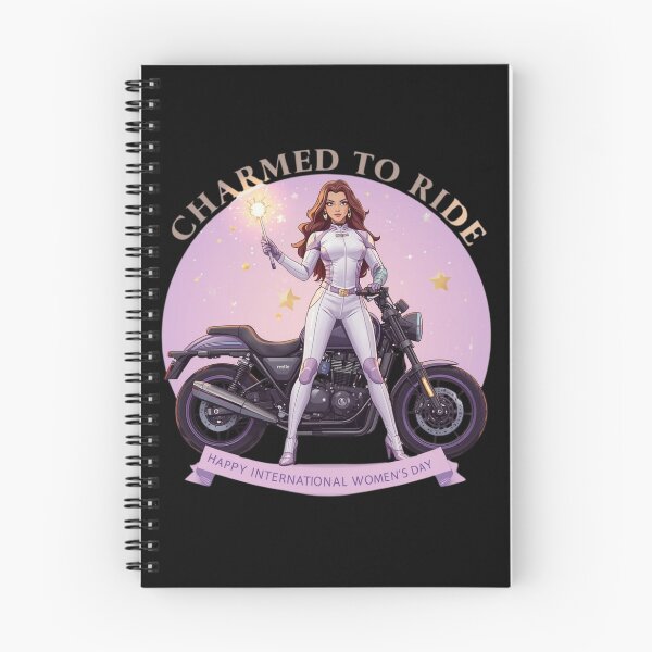 Item preview, White Charmed Rider – Happy International Women’s Day designed and sold by YourTrendyTees.