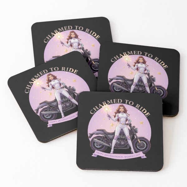 Item preview, White Charmed Rider – Happy International Women’s Day designed and sold by YourTrendyTees.