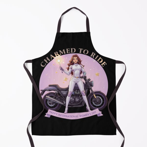 Item preview, White Charmed Rider – Happy International Women’s Day designed and sold by YourTrendyTees.