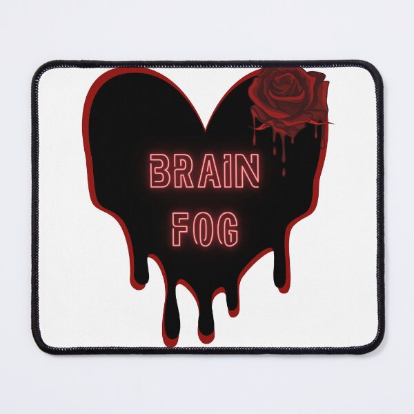 Item preview, Brain Fog Neon Head Design designed and sold by ZebraDazzleDesigns.