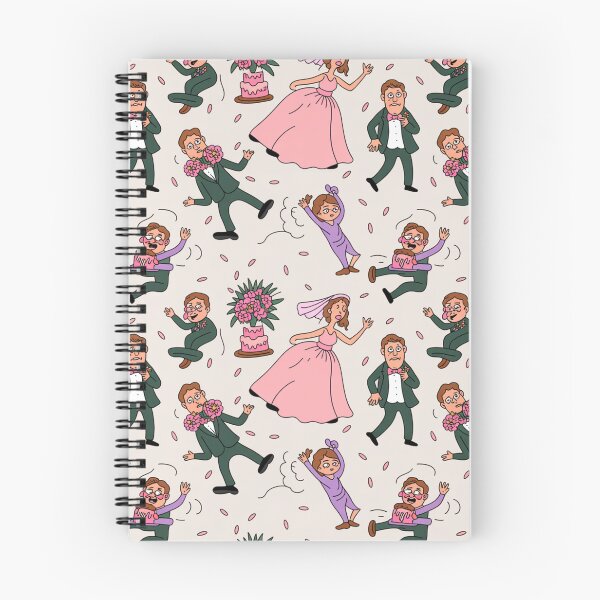 Item preview, Funny Wedding Reception Chaos – Hilarious Bride & Groom Pattern   designed and sold by Midnight Veil Designs.