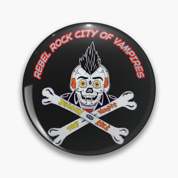 Item preview, JOHNNY ROCK THE VAMPIRE. designed and sold by BCBurnings.