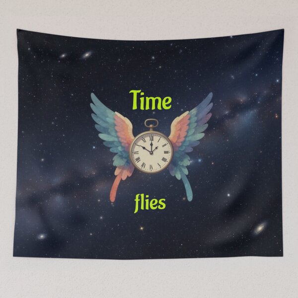Item preview, Time Flies designed and sold by Korral.