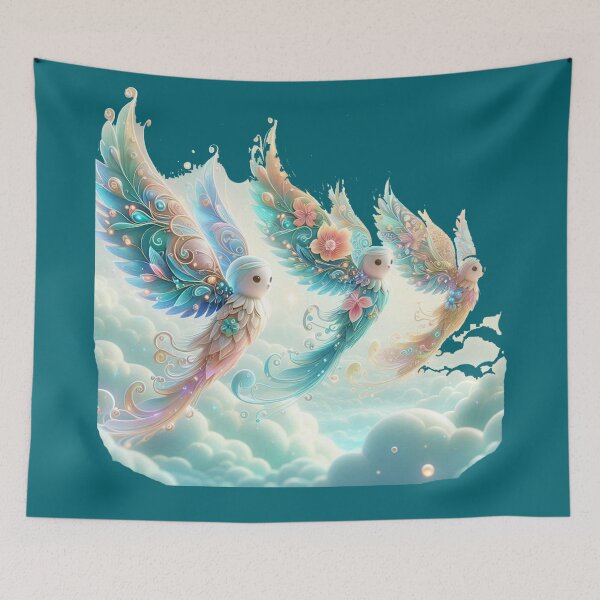 Item preview,   Ezekiel 1:4 – The Four Living Creatures | Clean 3D Cute Pendragon Vision  designed and sold by PaintMeWorld.