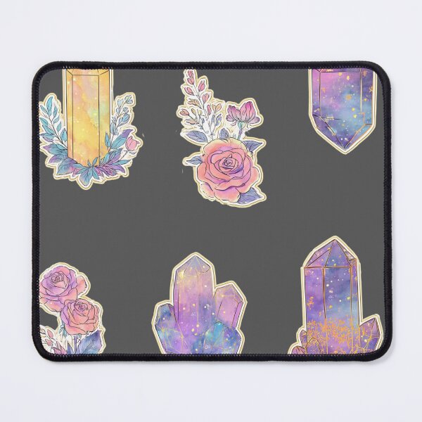 Item preview, Mini Crystals and roses sticker pack designed and sold by MendaciousMina.