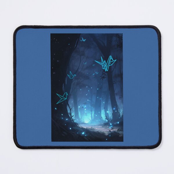 Item preview, Blue Origami Forest Origami designed and sold by Sachie's Studio.