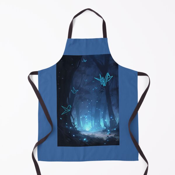 Item preview, Blue Origami Forest Origami designed and sold by Sachie's Studio.