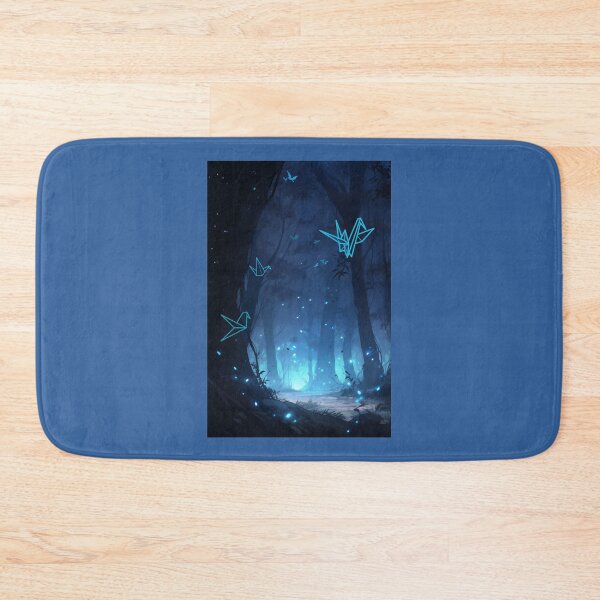 Item preview, Blue Origami Forest Origami designed and sold by Sachie's Studio.