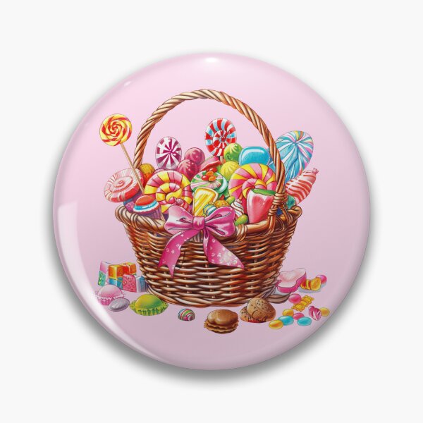 Item preview, Basket Full of Candies designed and sold by bubblyrainbow.