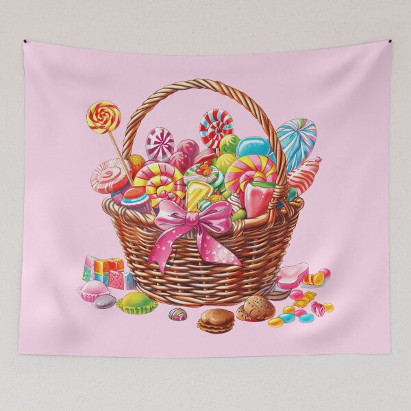 Item preview, Basket Full of Candies designed and sold by bubblyrainbow.