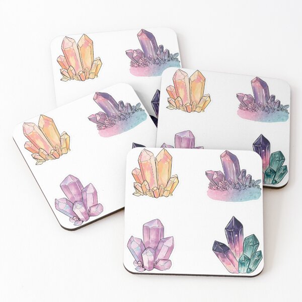 Item preview, Mini Crystals sticker pack designed and sold by MendaciousMina.