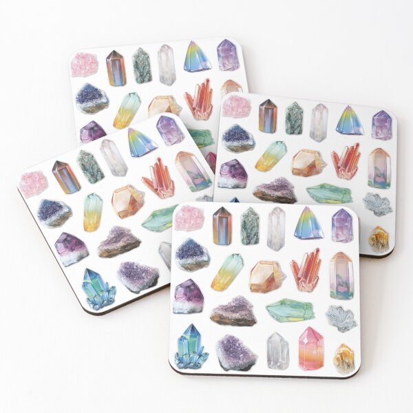 Item preview, Mini Crystals sticker pack designed and sold by MendaciousMina.
