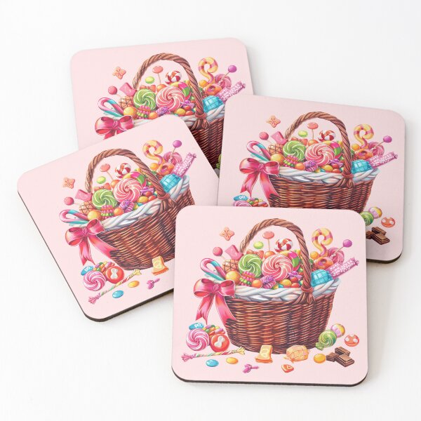 Item preview, Candies in a Basket designed and sold by bubblyrainbow.