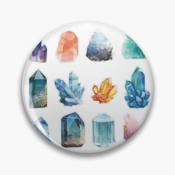 Item preview, Mini Crystals sticker pack designed and sold by MendaciousMina.