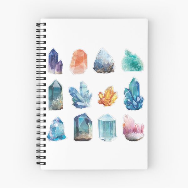 Item preview, Mini Crystals sticker pack designed and sold by MendaciousMina.