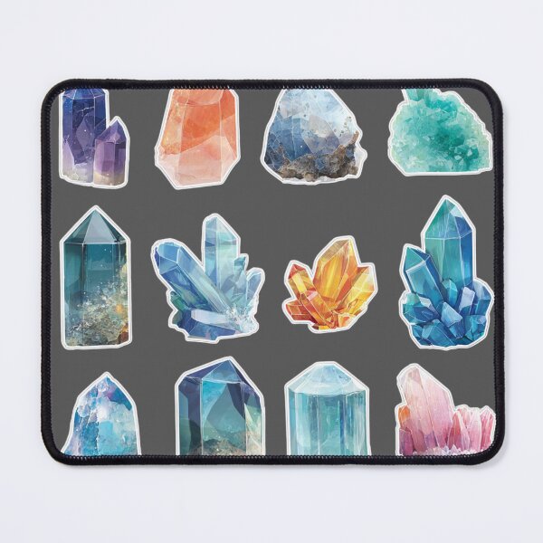 Item preview, Mini Crystals sticker pack designed and sold by MendaciousMina.