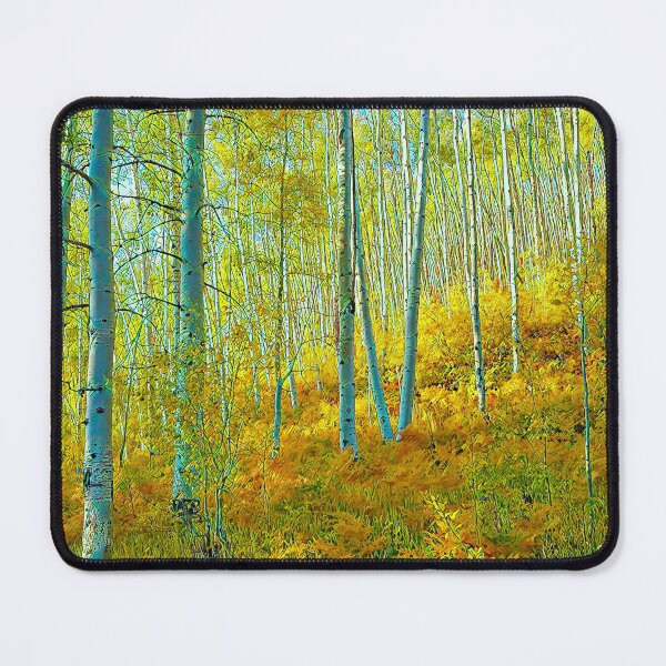 Item preview, Aspen hillside in autumn designed and sold by MarySchwindt.