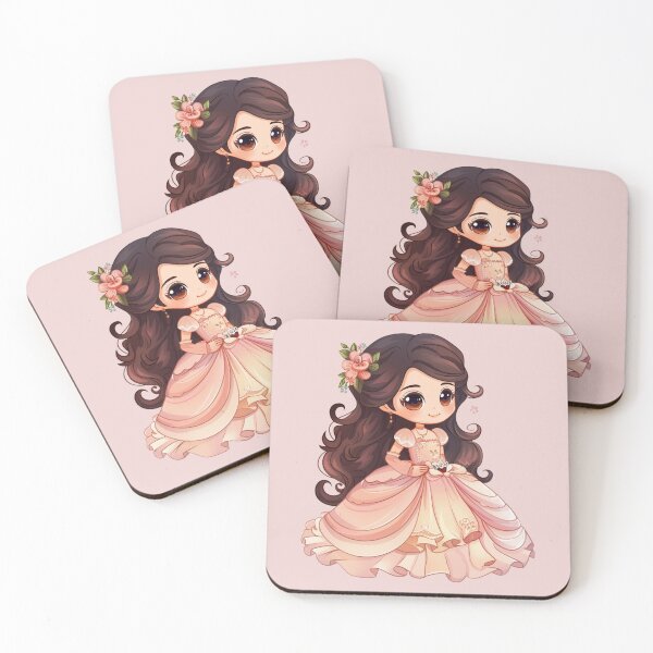 Item preview, Pink Dress Princess designed and sold by bubblyrainbow.