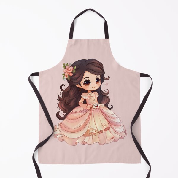 Item preview, Pink Dress Princess designed and sold by bubblyrainbow.