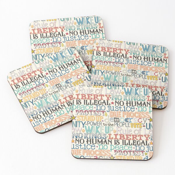 Item preview, wake up stand up typography designed and sold by scrummy.