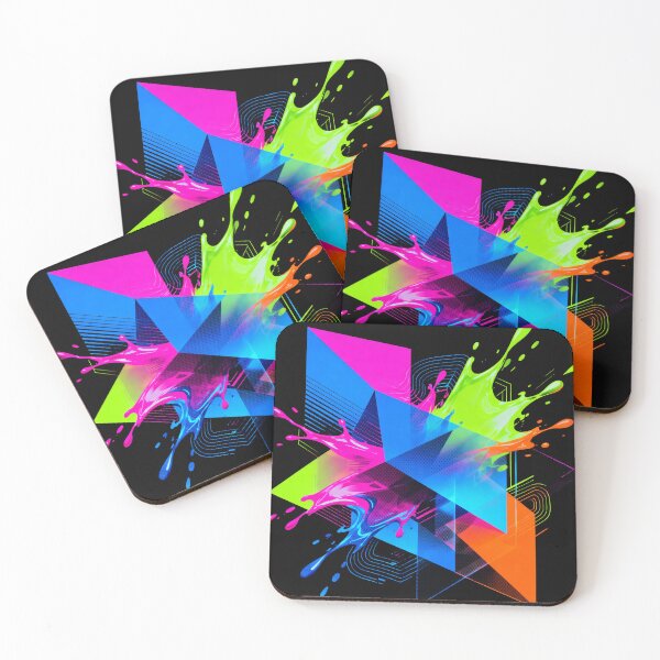 Item preview, Vivid Abstract Color Splash designed and sold by xopaw.