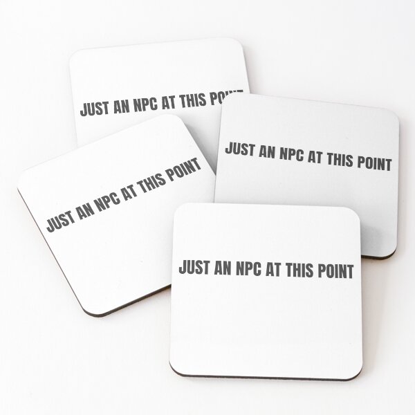 Item preview, Just an NPC at This Point -- introvert humor designed and sold by The Sporty Nerd.