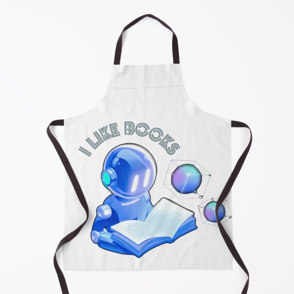 Item preview, Little robot likes books I like books designed and sold by MarthaPlace.