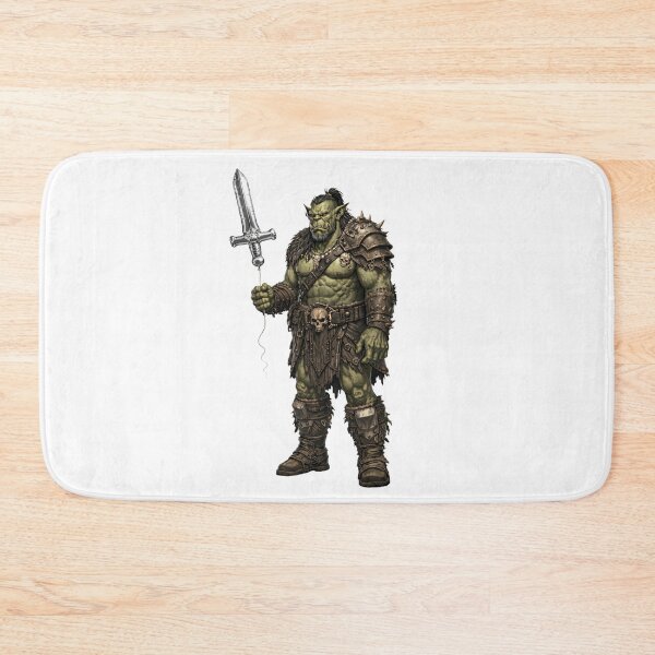 Item preview, Soft Hearted Orc Warrior with Sword Balloon designed and sold by Vellaro.
