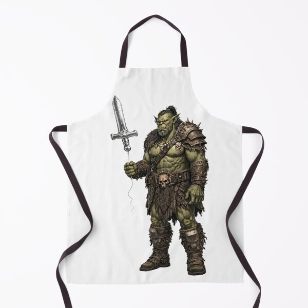 Item preview, Soft Hearted Orc Warrior with Sword Balloon designed and sold by Vellaro.