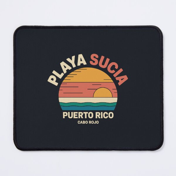 Item preview, Playa Sucia Cabo Rojo Puerto Rico Sunrise – Retro Beach Streetwear Graphic designed and sold by paulo silveira.
