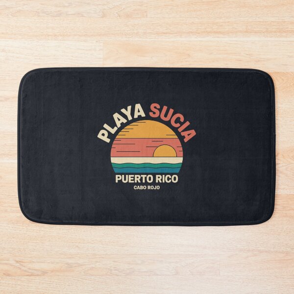Item preview, Playa Sucia Cabo Rojo Puerto Rico Sunrise – Retro Beach Streetwear Graphic designed and sold by paulo silveira.