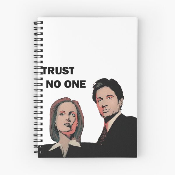 Item preview, Trust No One Retro Comic Style –Famous Investigator duo Paranormal Art designed and sold by Dimu Co..
