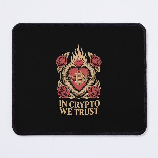 Item preview, In Crypto We Trust – Sacred Blockchain Graphic Streetwear designed and sold by paulo silveira.