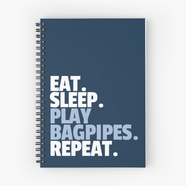 Item preview, Eat Sleep Play Bagpipes Repeat designed and sold by MaryAller.