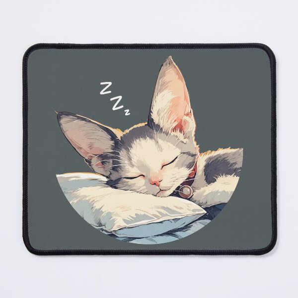 Item preview, Cute Sleeping Cat 7 designed and sold by mcraft studio.