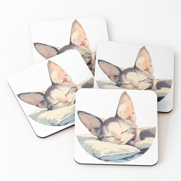 Item preview, Cute Sleeping Cat 7 designed and sold by mcraft studio.