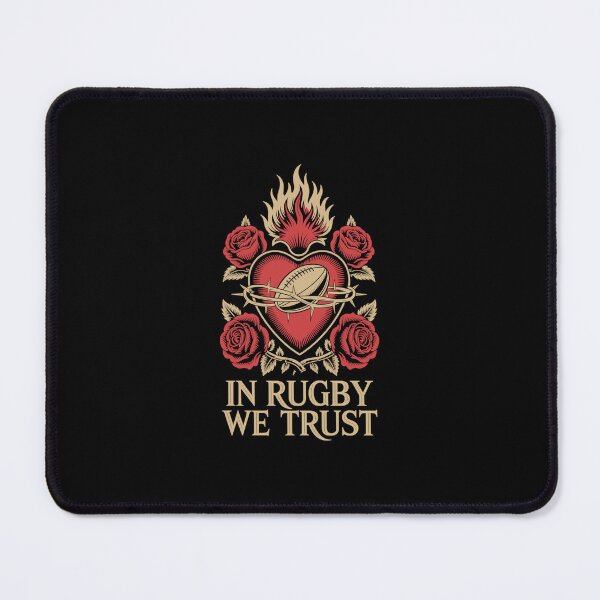 Item preview, In Rugby We Trust – Sacred Heart Power Rugby Graphic designed and sold by paulo silveira.