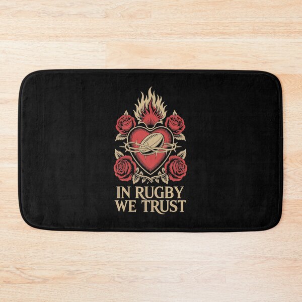 Item preview, In Rugby We Trust – Sacred Heart Power Rugby Graphic designed and sold by paulo silveira.