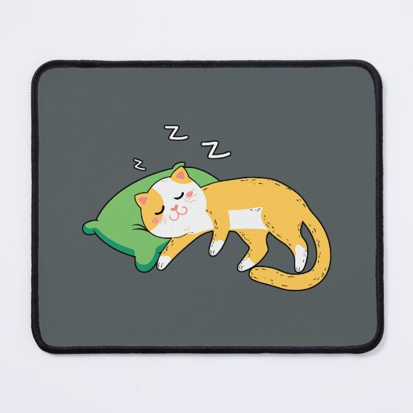 Item preview, Cute Sleeping Cat 8 designed and sold by mcraft studio.