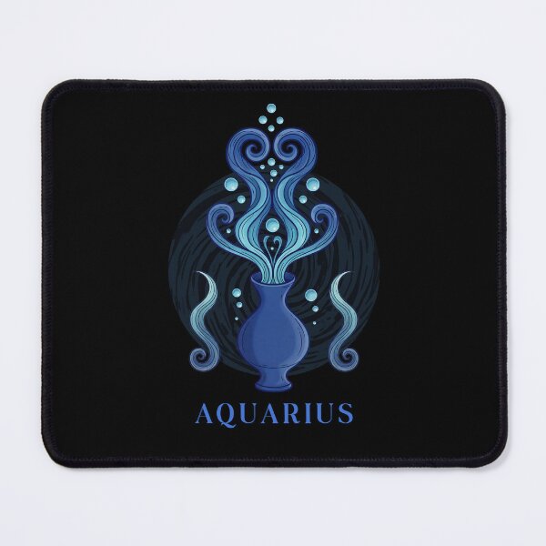 Item preview, Aquarius Zodiac Sign - Mystical Celestial Illustration designed and sold by LinaValearte.