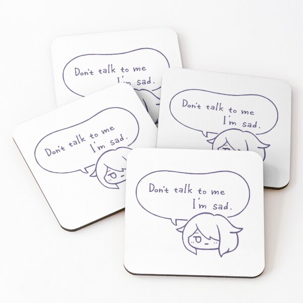 Item preview, Biboo Don't talk to me I'm sad. designed and sold by NessaTesa.
