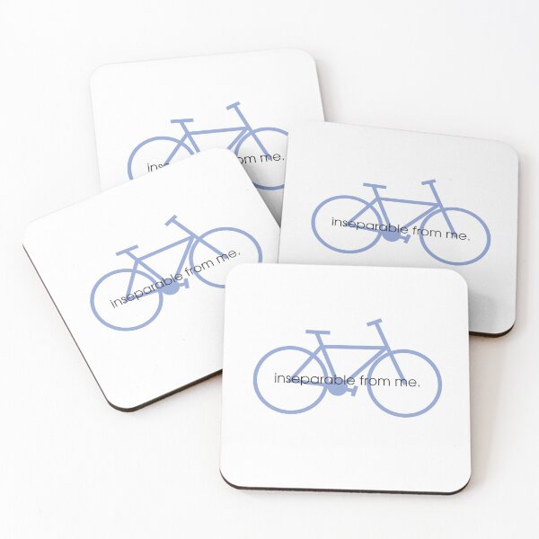 Item preview, INSEPARABLE FROM ME - BICYCLE CYCLING ENTHUSIAST GIFT designed and sold by PhokaPhokich.