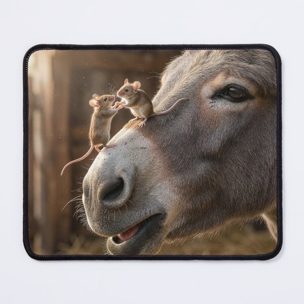 Item preview, Mice Dance on Donkey's Muzzle designed and sold by Tridentulus.
