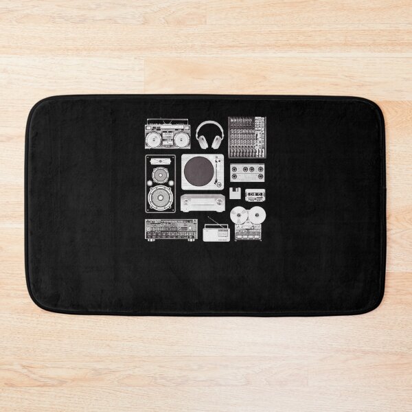 Item preview, Vintage Audio Gear Collage designed and sold by Mirandalab.