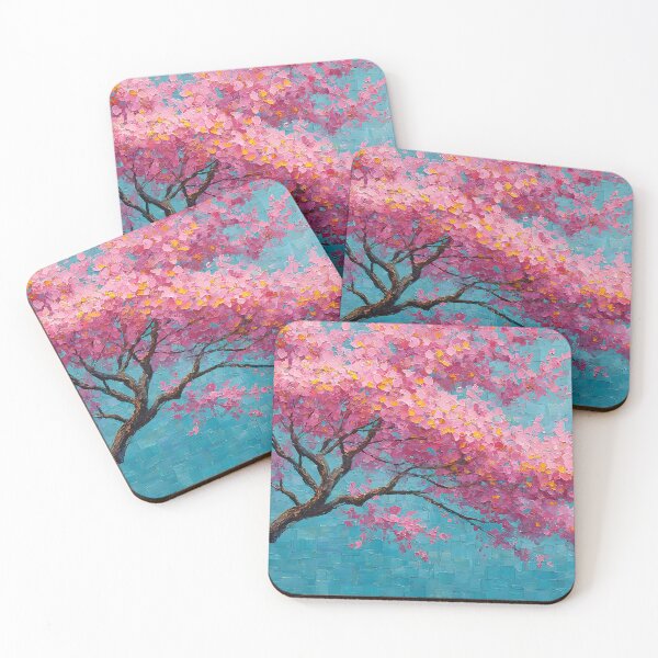 Item preview, Vibrant Sakura Tree – Abstract Cherry Blossom Design designed and sold by daila70.