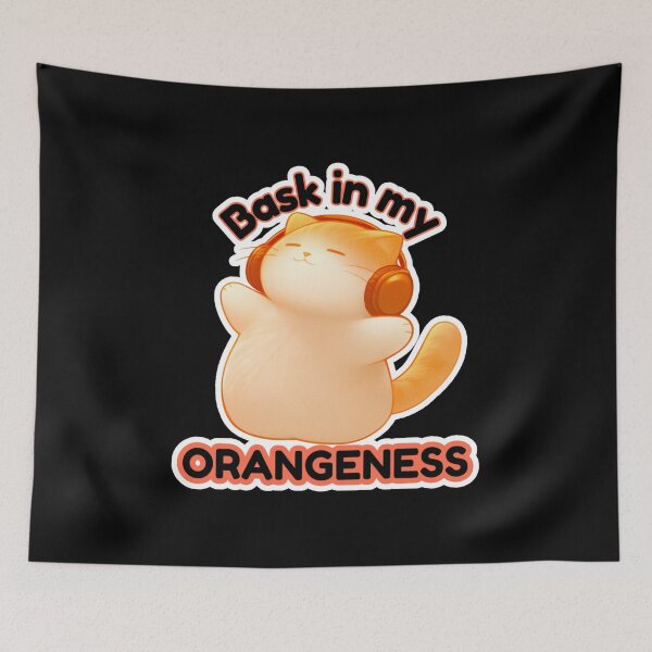 Item preview, Fennoro Glowtail - Bask in my ORANGENESS. designed and sold by Newdlebobs.