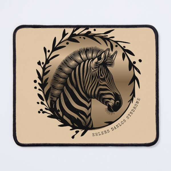 Item preview, Elegant Bronze Zebra Emblem designed and sold by ZebraDazzleDesigns.