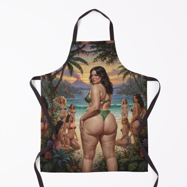 Item preview, stunning attractive woman on the beach designed and sold by Chubby Chase.