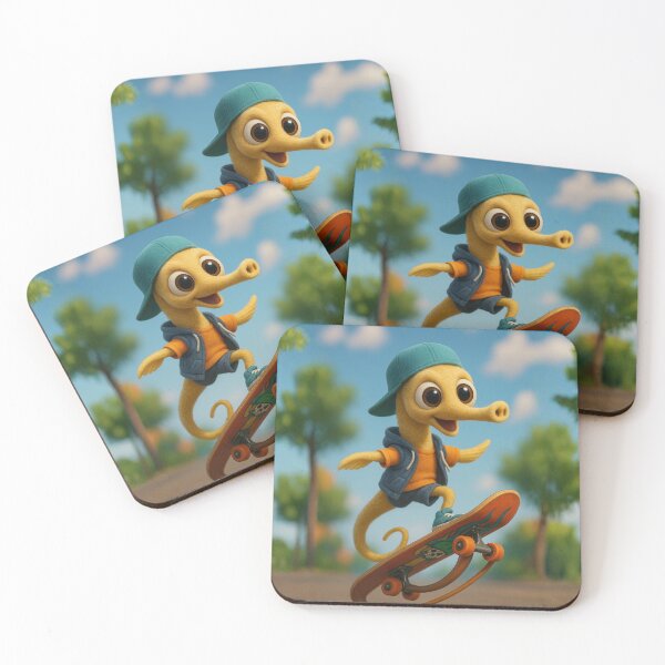 Item preview, Skater Pipefish on Skateboard designed and sold by Sillytoe.